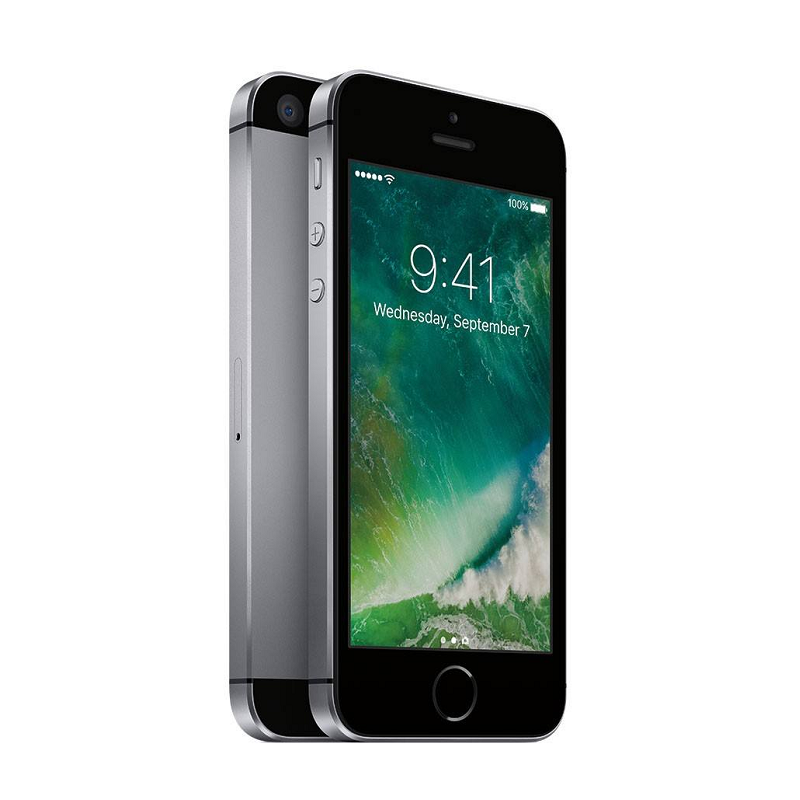 Apple iPhone SE 32GB Grau, Klasse B, gebraucht, Garantie 12 Monate, MwSt. nicht abzugsfähig