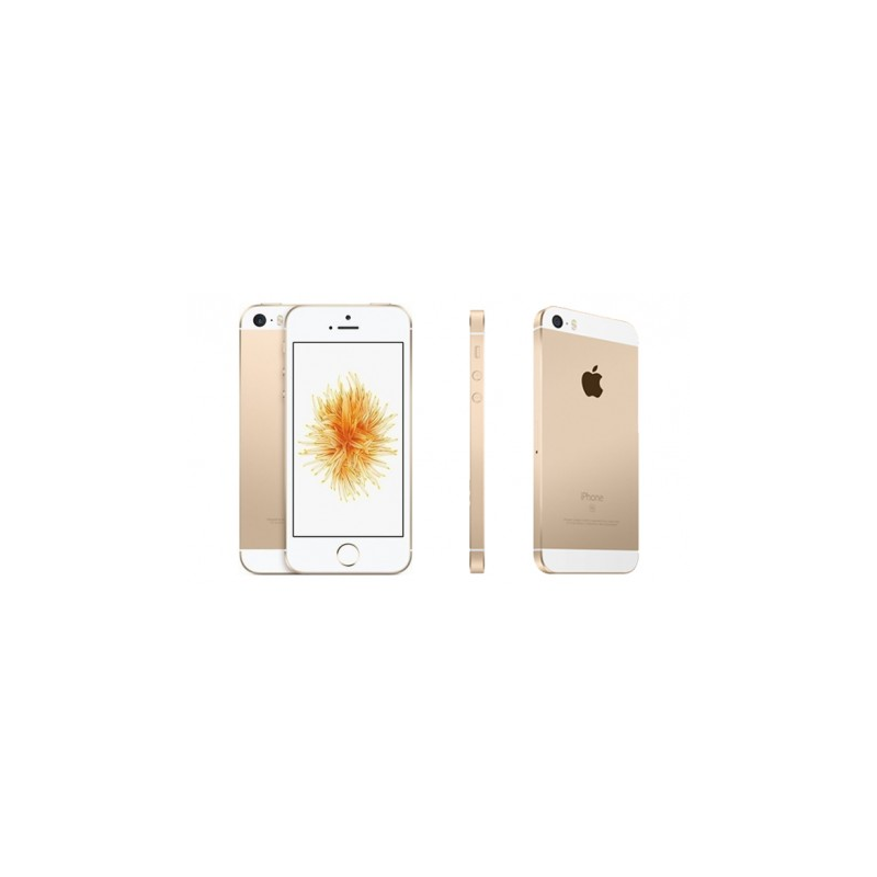 Apple iPhone SE 128GB Gold Class A-, Gebrauchtgarantie. 12 Monate