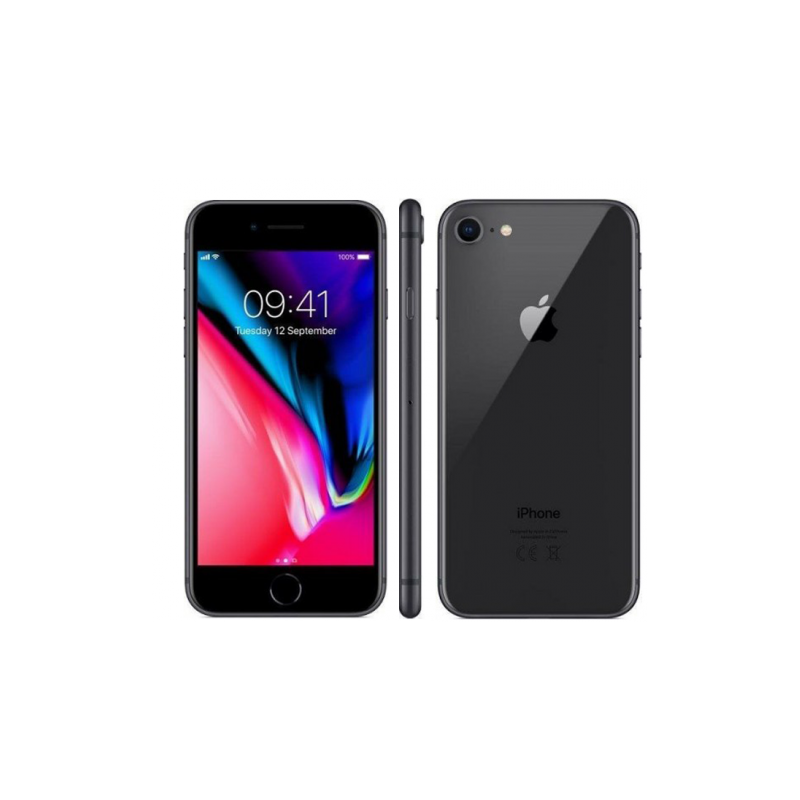 Apple iPhone 8 256GB Grau, Klasse B, gebraucht, Garantie 12 Monate, MwSt. nicht abzugsfähig