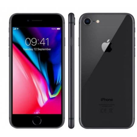 Apple iPhone 8 256GB Grau, Klasse B, gebraucht, Garantie 12 Monate, MwSt. nicht abzugsfähig