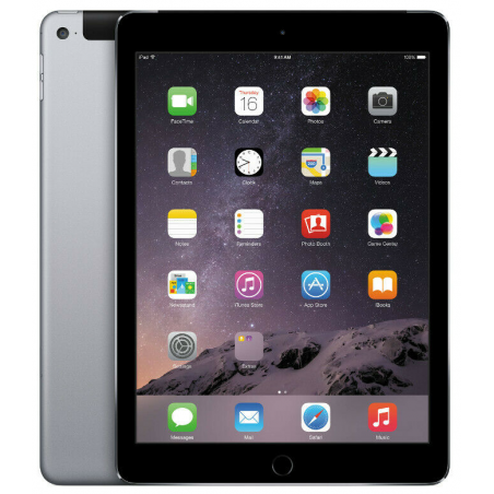 Apple iPad AIR 2 Cellular 64GB Grau, Klasse B gebraucht, Garantie 12 Monate, MwSt. nicht abzugsfähig