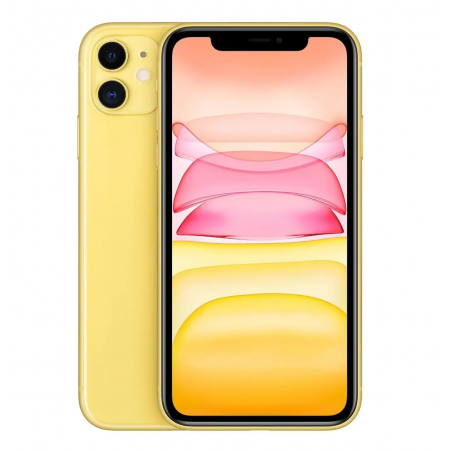 Apple iPhone 11 64GB Gelb, Klasse A, gebraucht, Garantie 12 Monate, MwSt. nicht abzugsfähig