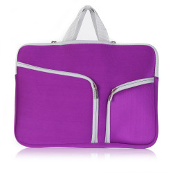 Case for MacBook, Notebook 13.3 "/ 14", Neoprene, Purple