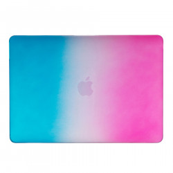 Plastic cover for MacBook Air A1466 Pink-Blue