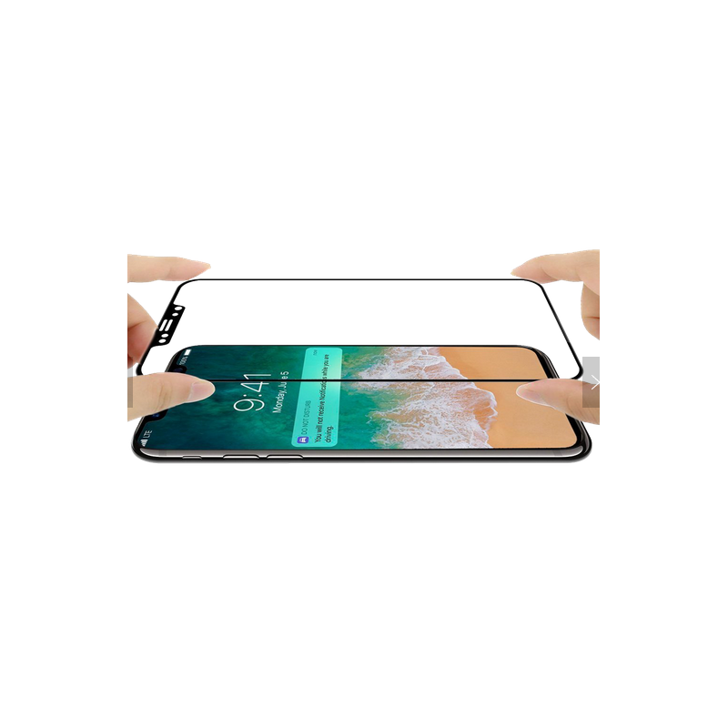 IPhone XS Max / 11 Pro Max Glasschutz 3D Full Glue, Schwarz