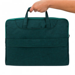 IssAcc Bag for MacBook, Notebook 13.3" / 14", Green, PN: 09032022z