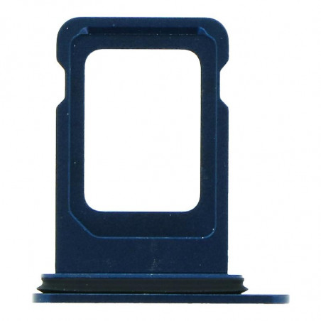 IPhone 12 sim drawer, slot, blue frame