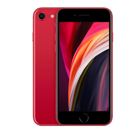 Apple iPhone SE 2020 64GB Red, class A, used, warranty 12 months