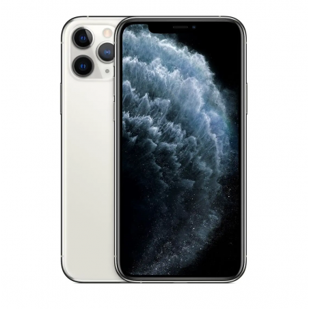 Apple iPhone 11 Pro 256 GB Silber, Klasse A-, gebraucht, 12 Monate Garantie, Mehrwertsteuer nicht abzugsfähig