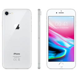 Apple iPhone 8 64GB Silber, Klasse A-, gebraucht, Garantie 12 Monate, MwSt. nicht abzugsfähig