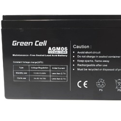 Green Cell AGM Battery 12V 9Ah