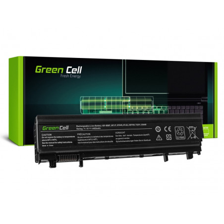 Grüner Akku für Dell Latitude E5440 E5540 P44G / 11,1V 4400mAh