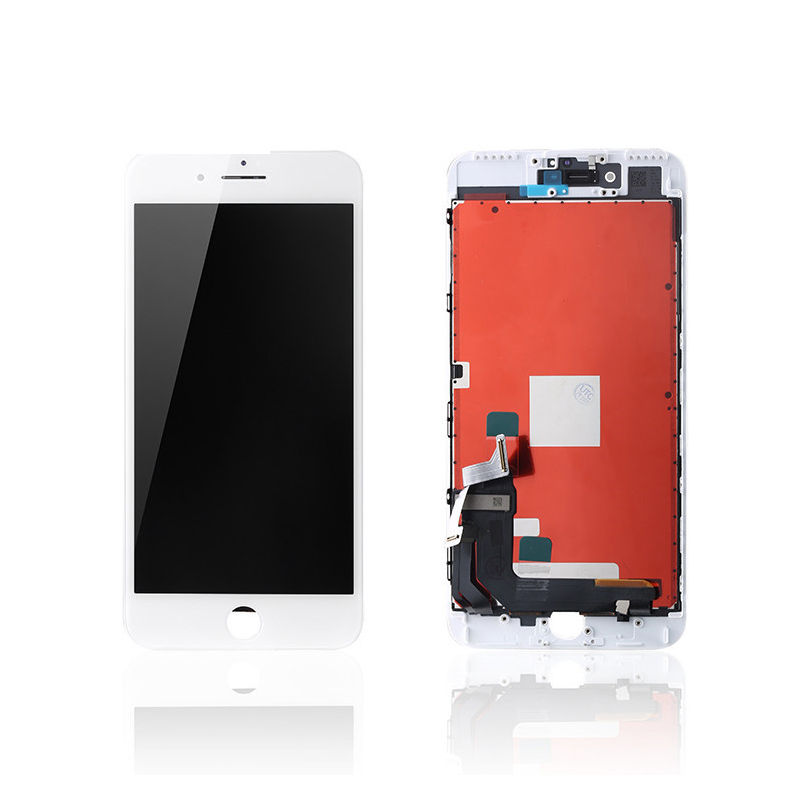 LCD für iPhone 7 Plus LCD-Display und Touch. Oberfläche weiß, AAA-Qualität