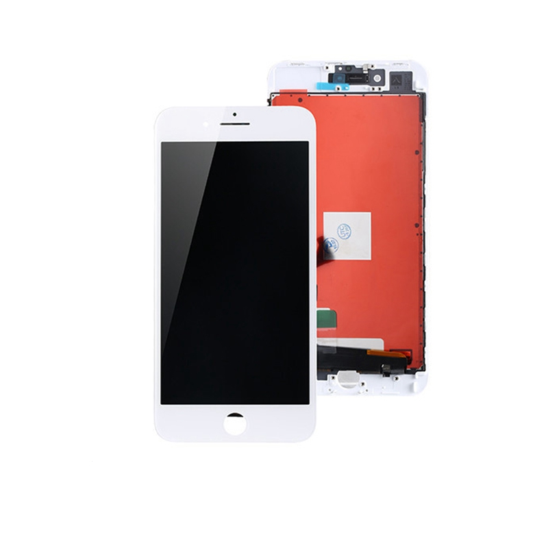 LCD für iPhone 8 Plus LCD-Display und Touch. Oberfläche weiß, AAA-Qualität