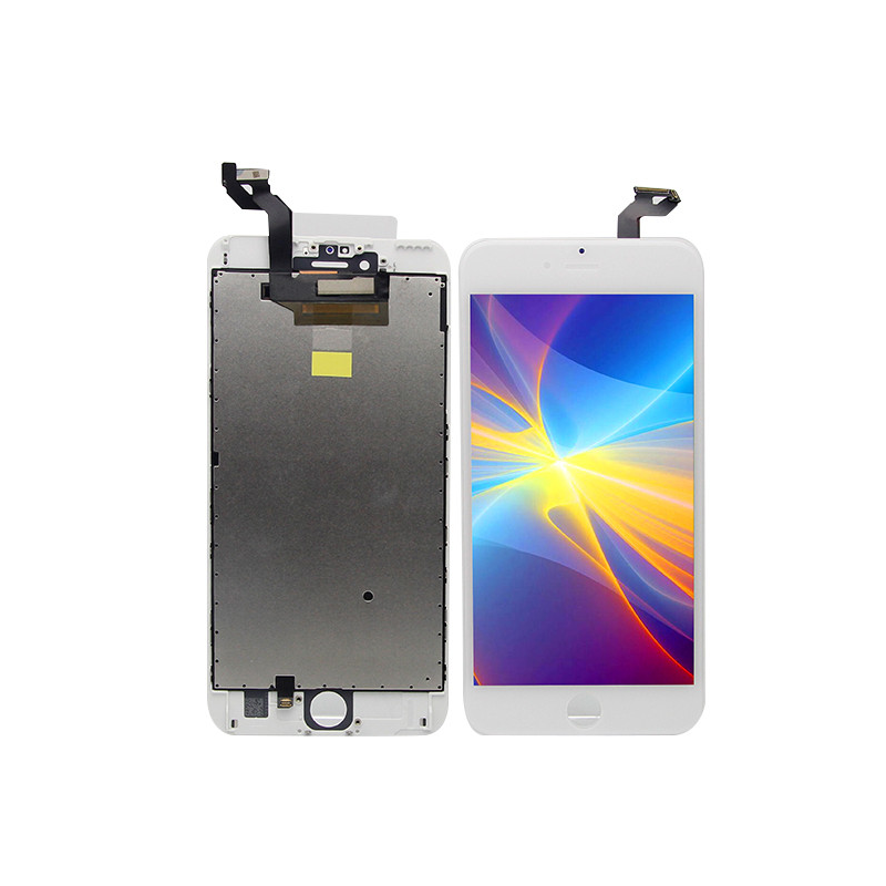 LCD für iPhone 6S Plus LCD-Display und Touch. Oberfläche, weiß, AAA-Qualität