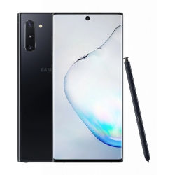 Samsung Galaxy Note 10 256GB, schwarz, Klasse A gebraucht, MwSt. nicht abzugsfähig