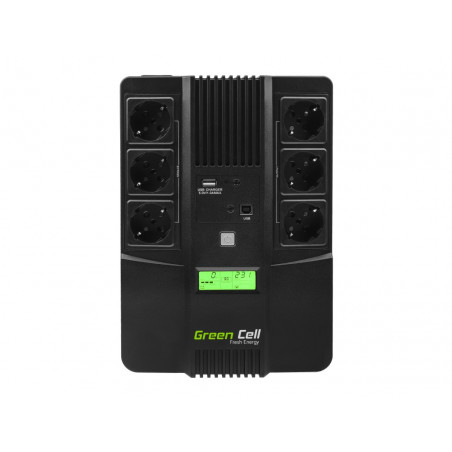 Green Cell ® UPS AiO 800VA LCD