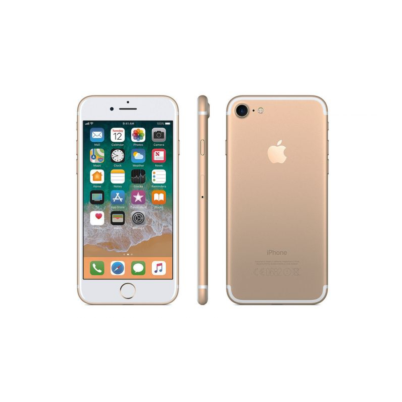 Apple iPhone 7 128GB Gold, Klasse A-, gebraucht, Garantie 12 Monate, MwSt. nicht abzugsfähig