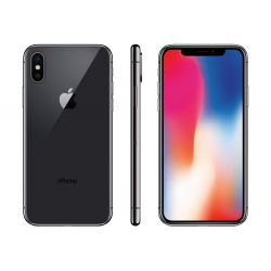 Apple iPhone X 64GB Grau, Klasse A-, gebraucht, Garantie 12 Monate, MwSt. nicht abzugsfähig