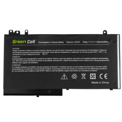 Green Cell Akku für Dell Latitude 11 3150 3160 12 E5250 E5270 / 11,1V 2900mAh