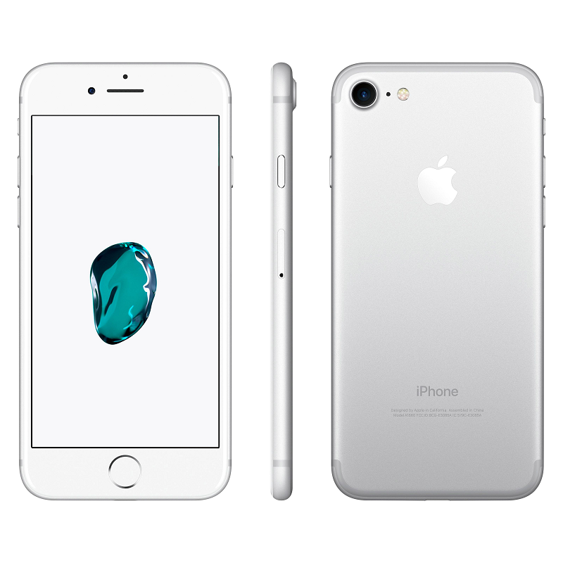 Apple iPhone 7 32GB Silber, Klasse A-, gebraucht, Garantie 12 Monate, MwSt. nicht abzugsfähig