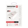 Swissten charging adapter Smart IC 1x USB 1A POWER WHITE