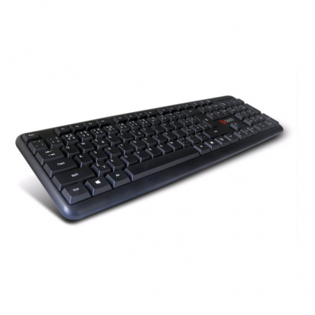 C-TECH Tastatur CZ / SK KB-102 USB Slim schwarz