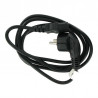 Power cable 3pin 1.8m Black