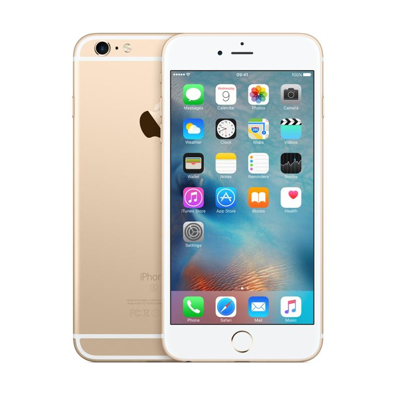 Apple iPhone 6s Plus 64GB Gold, Klasse A-, gebraucht, Garantie 12 Monate, MwSt. nicht abzugsfähig