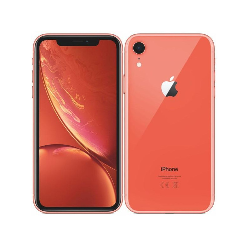 Apple iPhone XR 128GB Coral Red, class A-, used, warranty 12